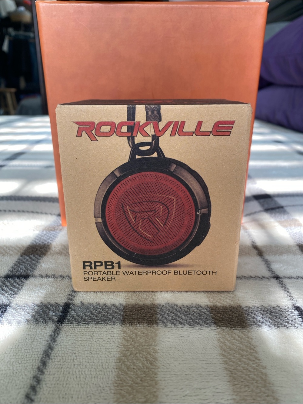RPB1 Portable Waterproof Bluetooth Speaker - Red